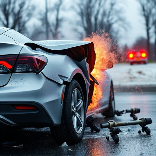 car crash damage