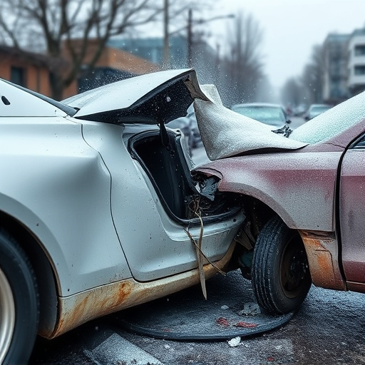 car crash damage