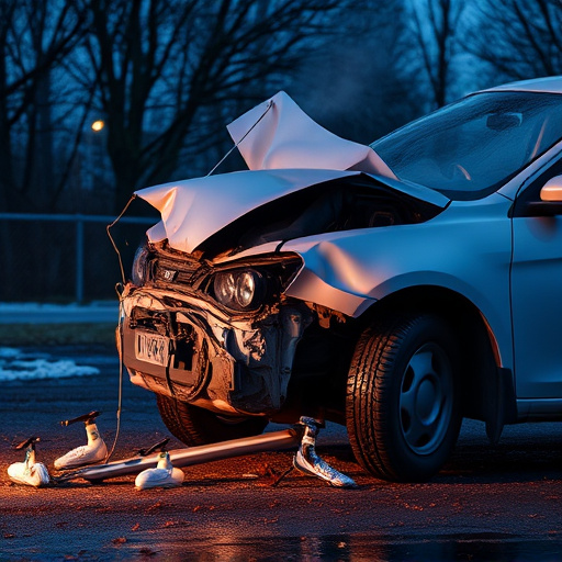 car crash damage