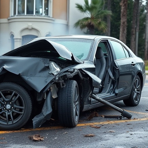 car crash damage