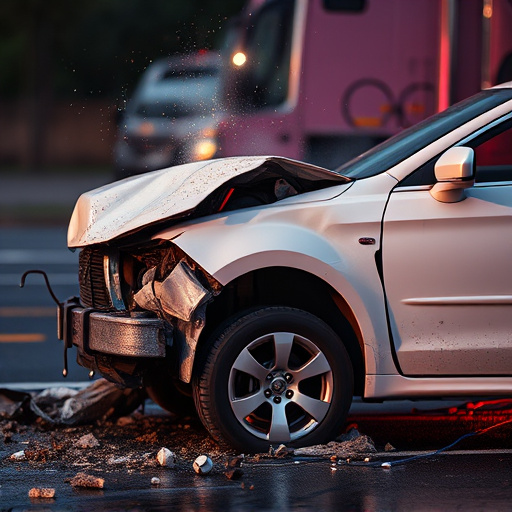 car crash damage