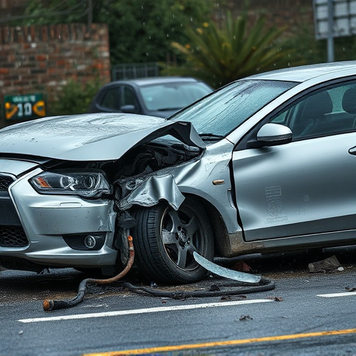 car crash damage