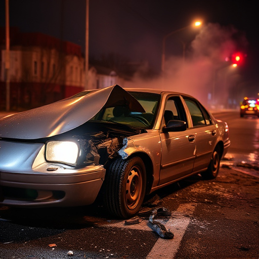car crash damage