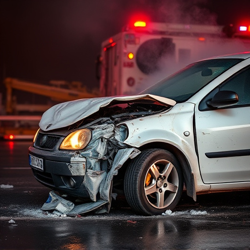 car crash damage
