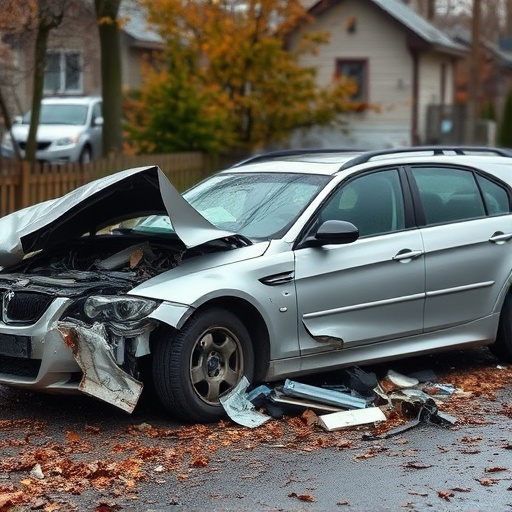car crash damage