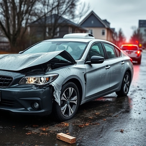 car crash damage