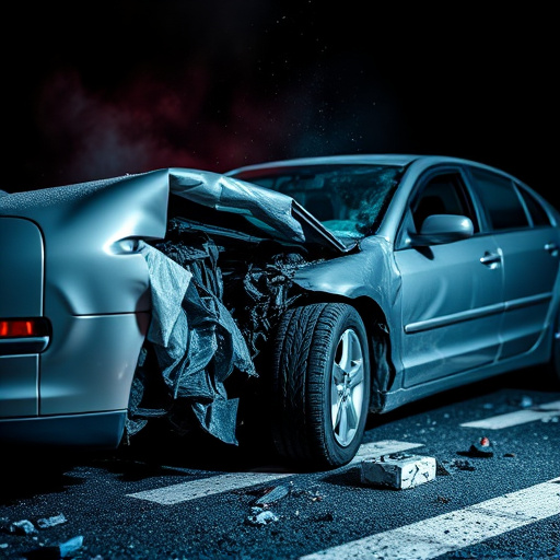 car crash damage