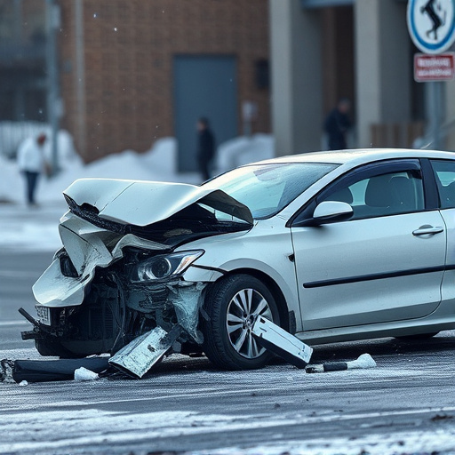 car crash damage
