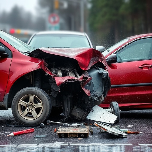 car crash damage