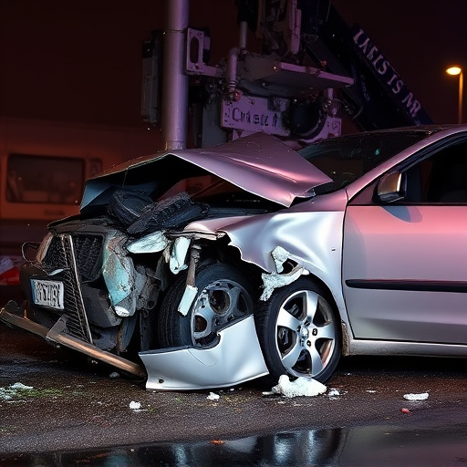 car crash damage