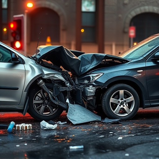 car crash damage
