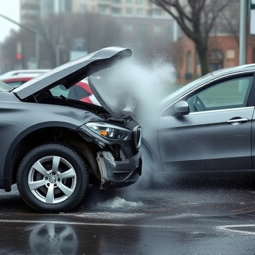 car crash damage