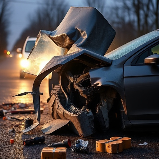 car crash damage