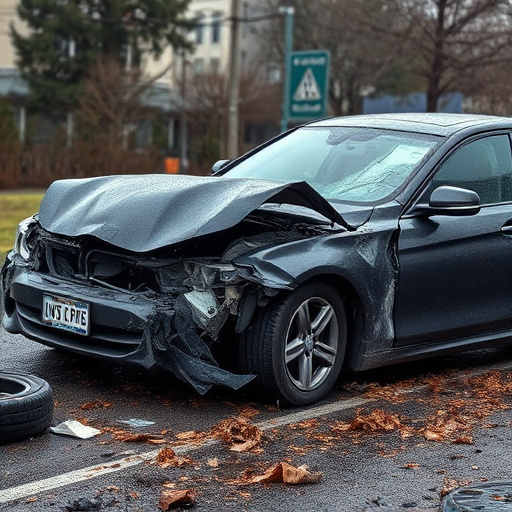 car crash damage