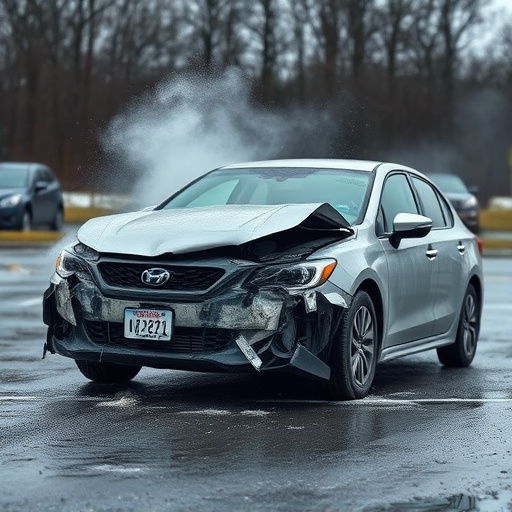 car crash damage