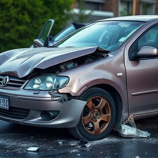 car crash damage