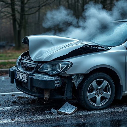 car crash damage