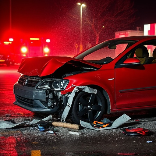 car crash damage
