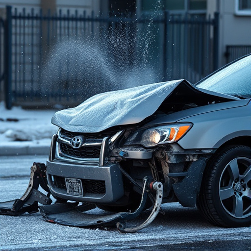 car crash damage