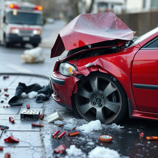 car crash damage