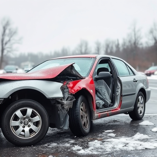 car crash damage