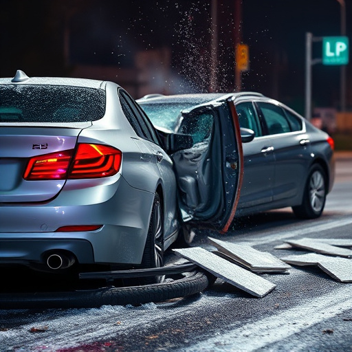 car crash damage