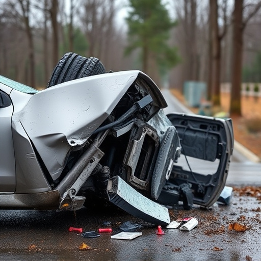 car crash damage