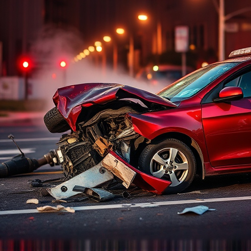 car crash damage