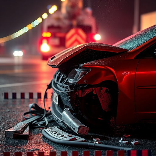 car crash damage