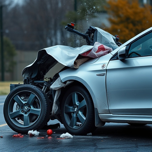 car crash damage