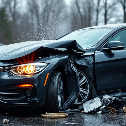car crash damage