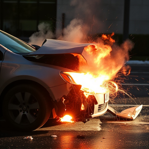 car crash damage