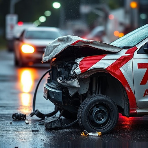 car crash damage