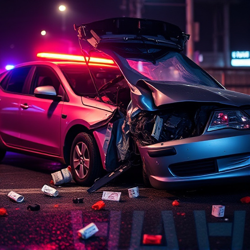 car crash damage
