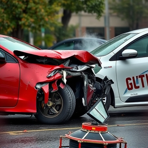 car crash damage