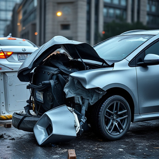 car crash damage