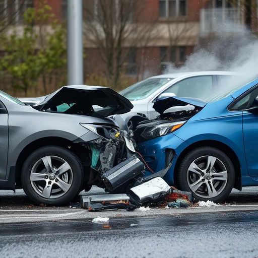 car crash damage