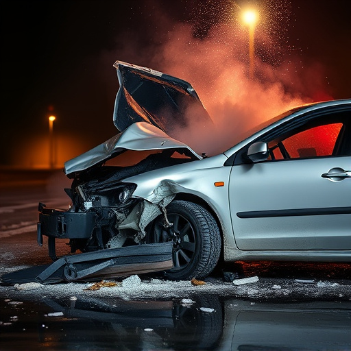 car crash damage