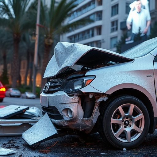 car crash damage