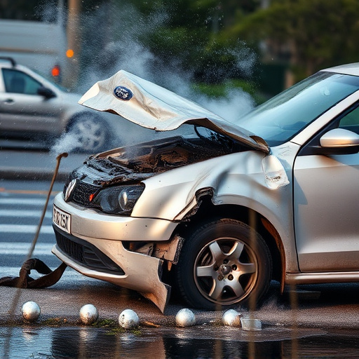car crash damage