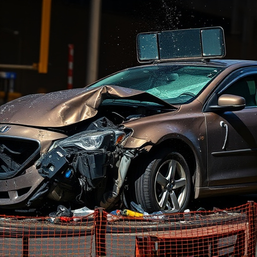 car crash damage