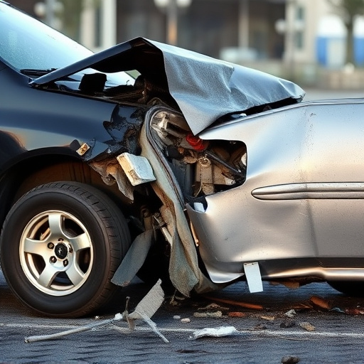 car crash damage