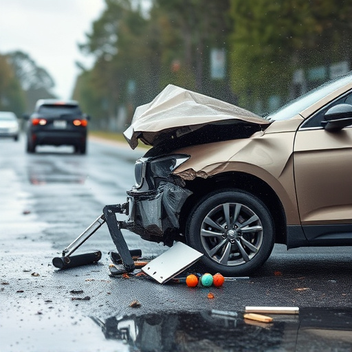 car crash damage
