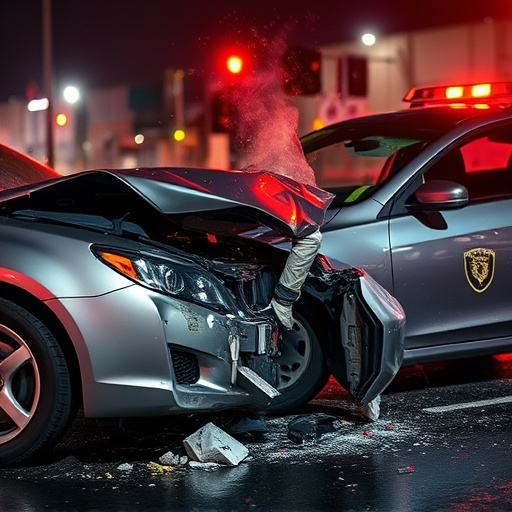 car crash damage