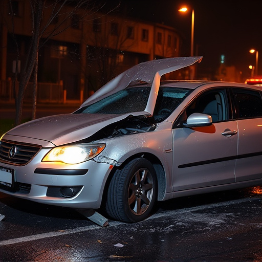 car crash damage