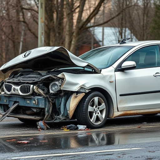 car crash damage
