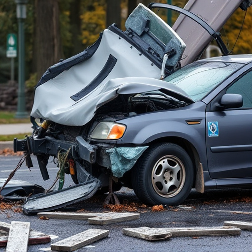 car crash damage
