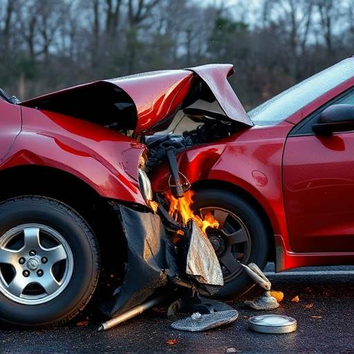car crash damage