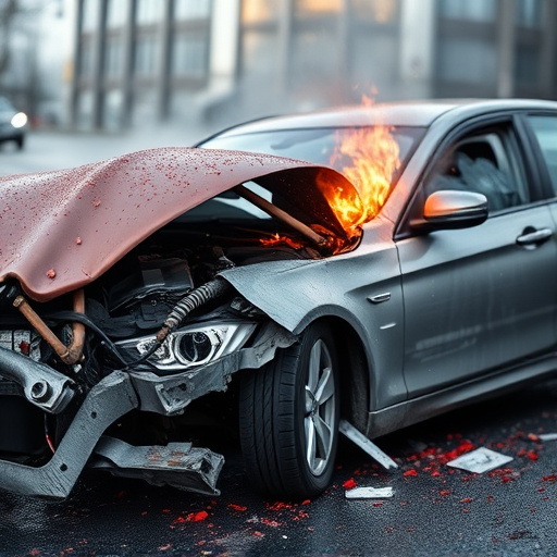 car crash damage