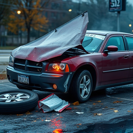car crash damage